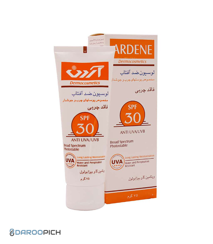 Ardene-Oil-Free-SPF30-Sunscreen-Lotion.jpg لوسیون ضد آفتاب فاقد چربی SPF30 آردن - تصویر 1