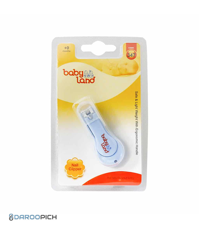 Baby-Land-Nail-Clipper-Code-347.jpg ناخن گیر نوزاد بیبی لند کد 347 مناسب نوزادان از بدو تولد - تصویر 1