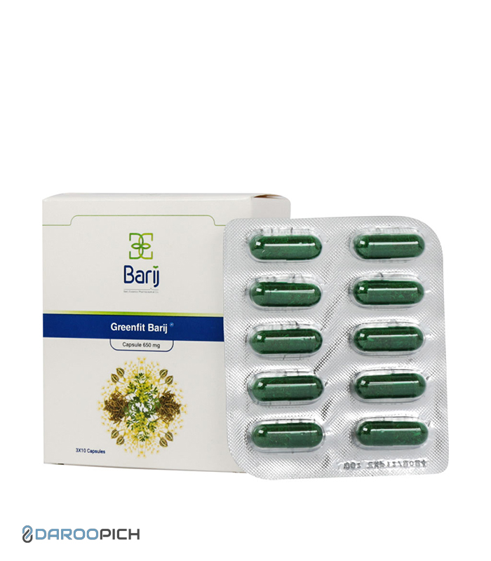 Barij-Essence-Greenfit-30-Caps.jpg گرین فیت باریج - تصویر 1