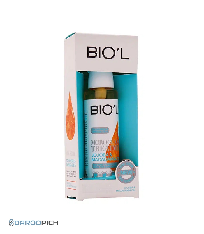 Biol-Moroccanoil-Treatment-Hair-Serum-80-ml.jpg.jpg سرم مغذی حالت دهنده و صاف کننده بیول مناسب موهای فر و مجعد 80 میلی لیتر - تصویر 1