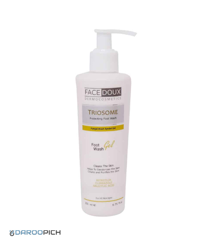 Face-Doux-Triosome-Protecting-Foot-Wash-200-ml.jpg شوینده غیر صابونی تریوزوم فیس دوکس - تصویر 1