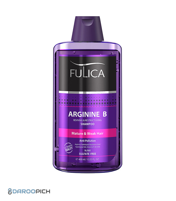 Fulica-Mature-And-Weak-Hair.jpg شامپو آرژنین بی فولیکا اوریجینال تقویت کننده و احیا کننده - تصویر 1