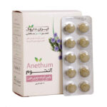 قرص پایین آورنده چربی خون آنتوم ایران داروک 100 عدد