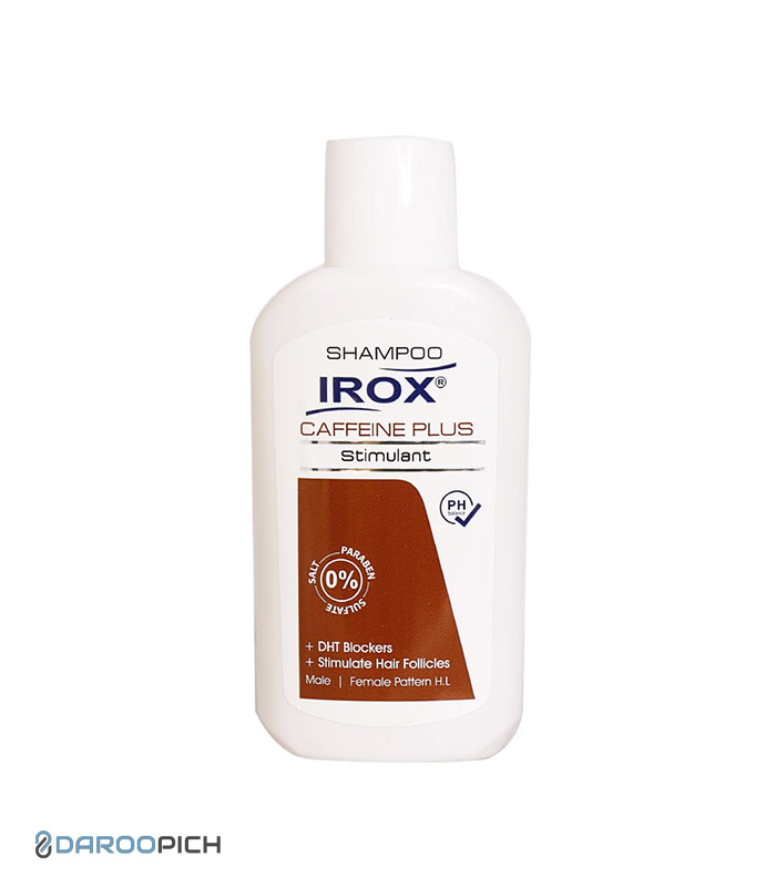 Irox-Caffeine-Plus-Anti-loss-Shampoo-200.jpg شامپو کافئین پلاس ایروکس 200 گرم - تصویر 1