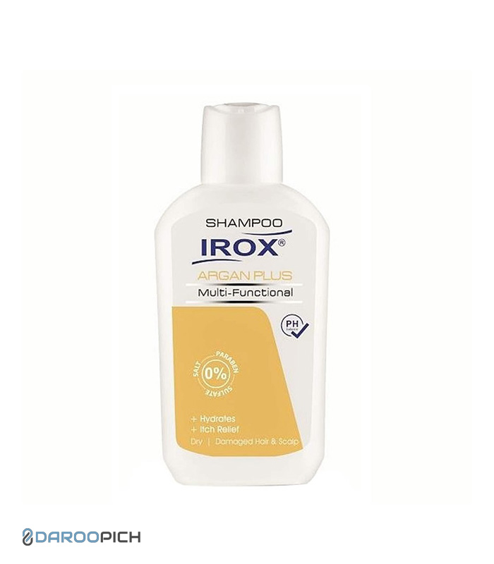 Irox-sulfate-free-argan-Plus-multi-functional-Shampoo-200ml.jpg شامپو آرگان پلاس ایروکس - تصویر 1