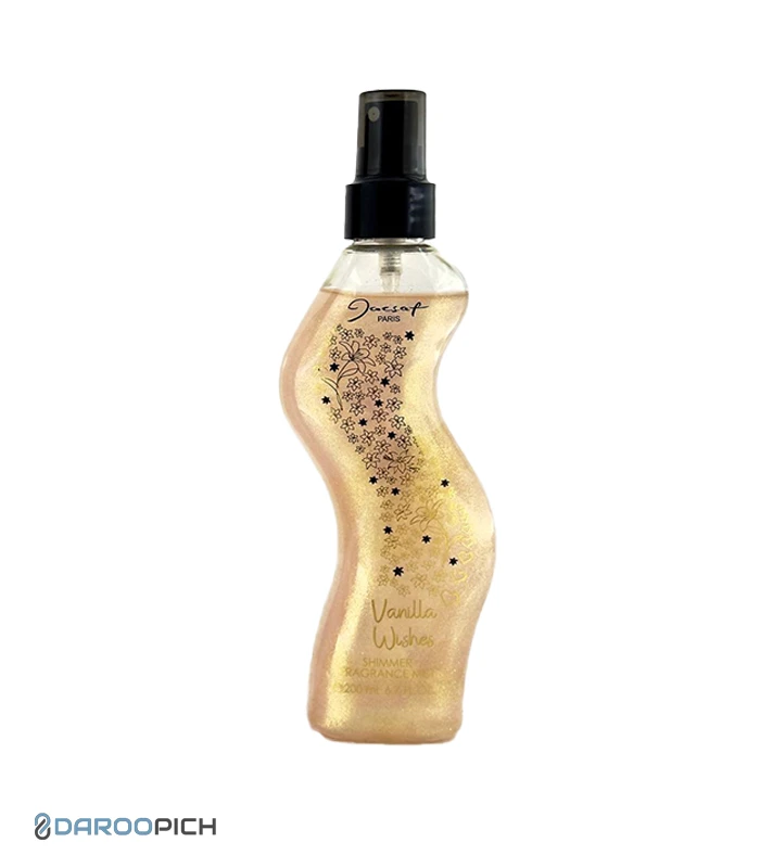 Jacsaf-body-spray-SHINE-VANILLA.webp بادی اسپلش شاین وانیلا ویشز ژک ساف - تصویر 1