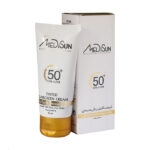 کرم ضد آفتاب SPF50 رنگی مدیسان بژ طبیعی مناسب پوست خشک و معمولی
