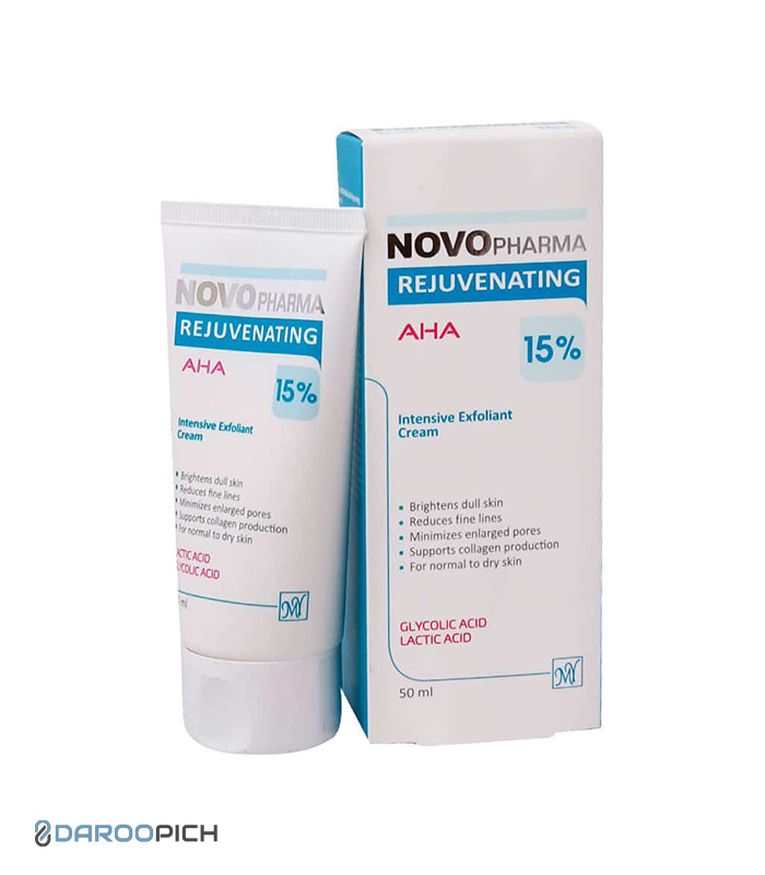 My-Novo-Pharma-AHA-15-Intensive-Exfoliant-Cream-50-ml.jpg کرم لایه بردار آ اچ آ 15 درصد نووفارما مای فارما - تصویر 1