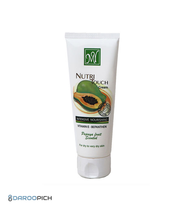 My-Nutry-touch-cream-dry-and-very-dry-skin.jpg کرم مرطوب کننده میوه ای نوتری تاچ تیوپی مای - تصویر 1