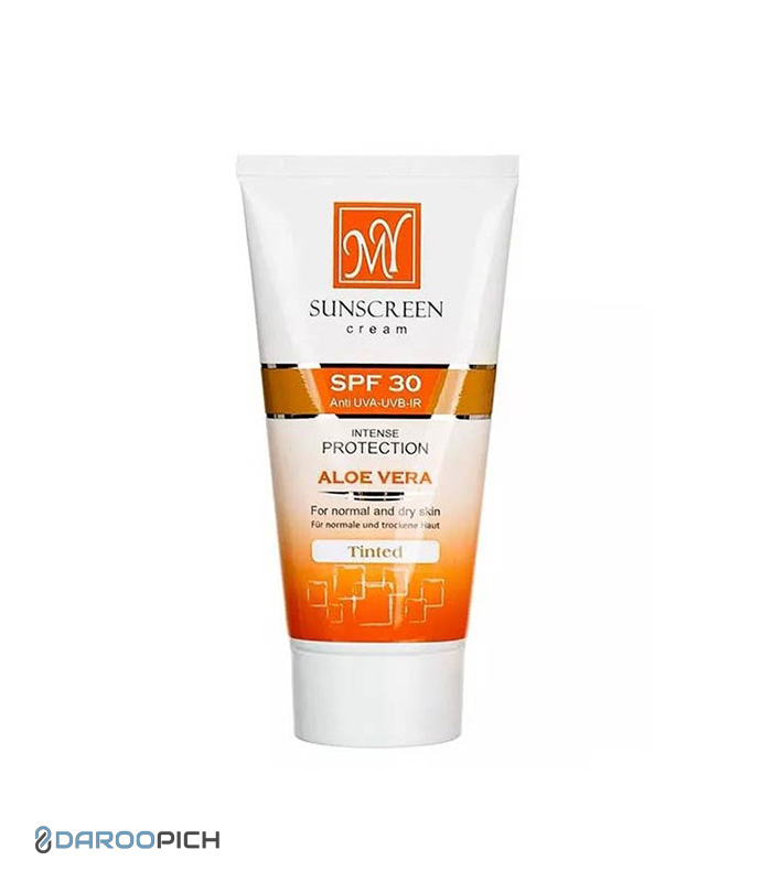 My-sunscreen-normal-and-dry-skin-Aloe-vera-Spf30.jpg کرم ضد آفتاب رنگی مای SPF30 پوست های معمولی و خشک - تصویر 1