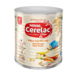 سرلاک چند غله چند میوه به همراه شیر نستله از 12 ماهگی 400 گرم