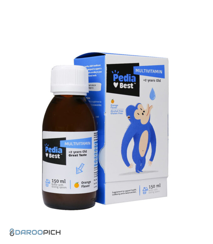 Pedia-Best-Multivitamin-Syrup-150-600x600-1.jpg پدیابست شربت مولتی ویتامین. - تصویر 1