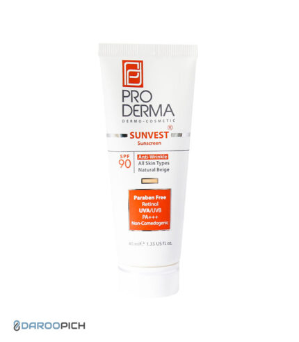 کرم ضد آفتاب و ضد چروک SPF90 پرودرما
