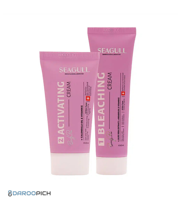 Seagull-Bleach-Cream.jpg.jpg کرم بی رنگ کننده سی گل 30+60 میلی لیتر - تصویر 1