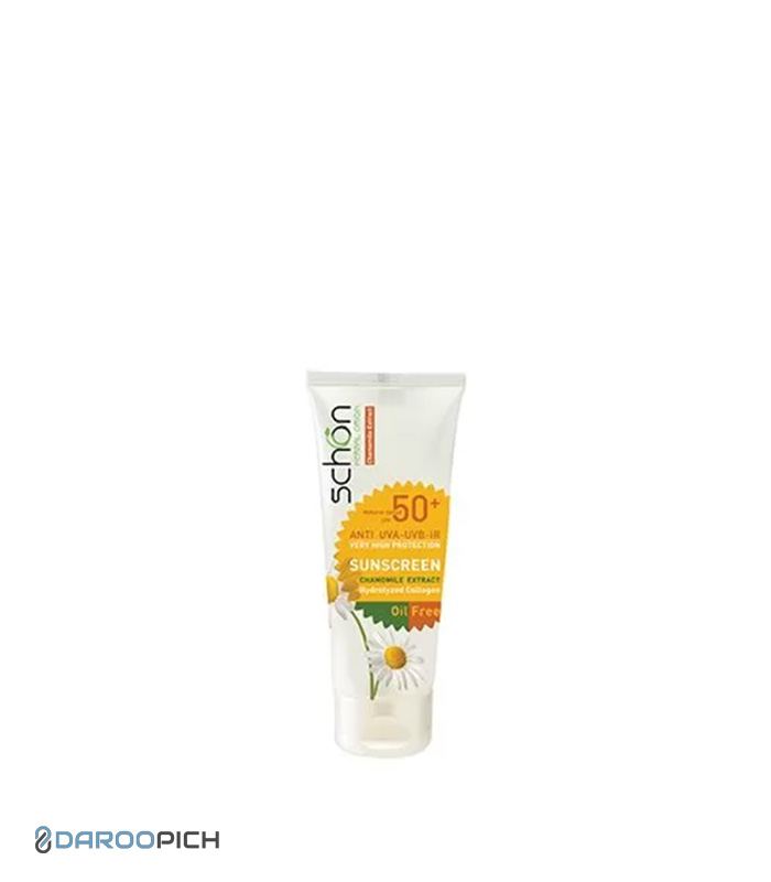 SunScreen-Oil-Free-Natural-Tinted-jpg.jpg ضد آفتاب رنگی فاقد چربی بژ طبیعی SPF50 شون - تصویر 1