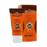 کرم ضد آفتاب بی رنگ فاقد چربی SPF50 سان سیف 50 میلی لیتر