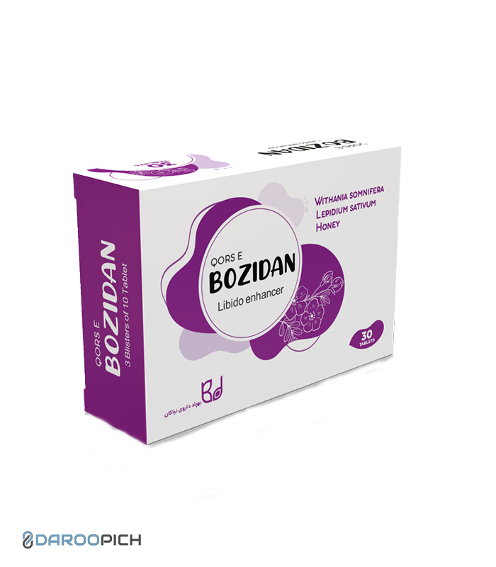 bozidan.jpg قرص بوزیدان بهپاد دارو - تصویر 1