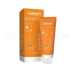 کرم ضدآفتاب سانوژن بی رنگ پوست‌ چرب SPF50 ژنوبایوتیک