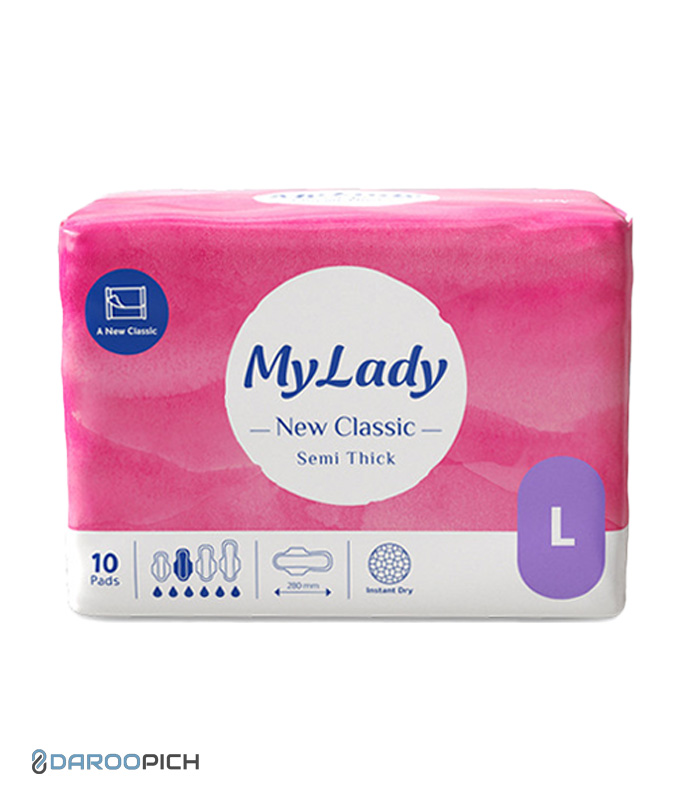 daroopich-product-2-1.jpg نوار بهداشتی نیو کلاسیک مشبک لارج مای لیدی - تصویر 1