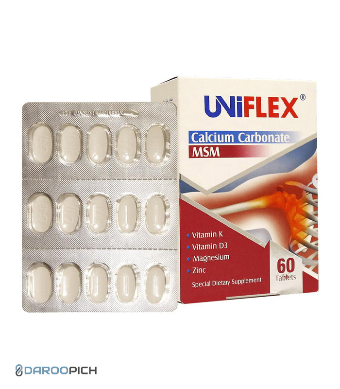 daroopich-product-9.jpg قرص یونی فلکس ام اس ام ابیان دارو - تصویر 1