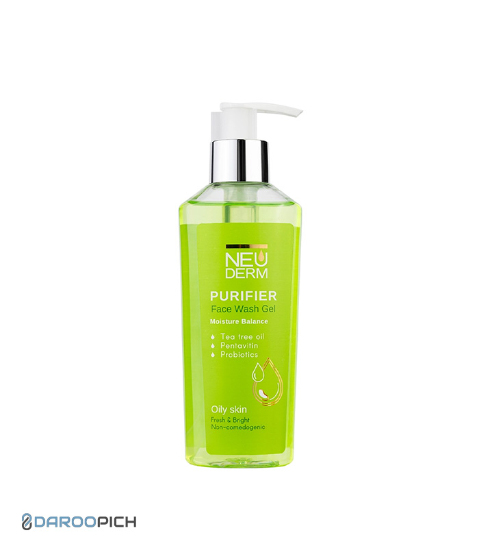 face-wash-gel-oily-skin-f.jpg ژل شستشوی پوست چرب تا مختلط نئودرم - تصویر 1