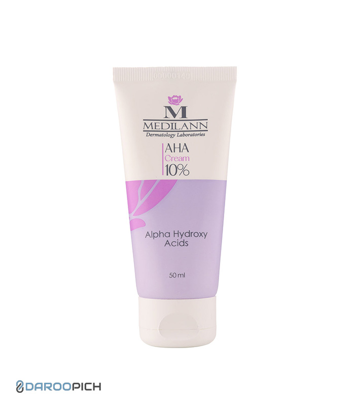 medilann-aha-10-cream.jpg کرم لایه بردار 10درصد AHA مدیلن - تصویر 1