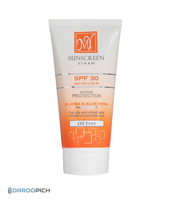 mysun-30.jpg کرم ضد آفتاب فاقد چربی بی رنگ SPF30 مای - تصویر 1
