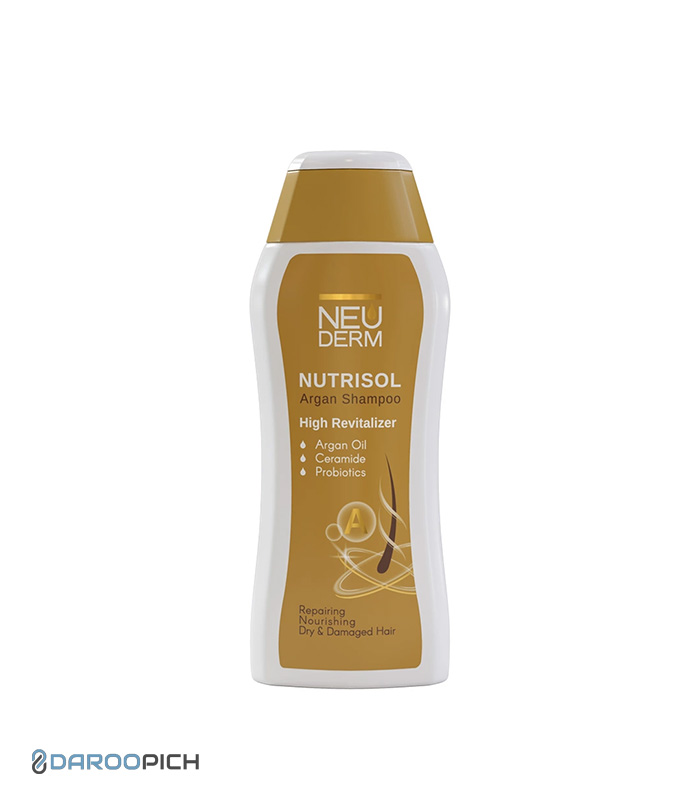 nutrisol-argan-shampoo-dey-1402.jpg شامپو تقویتی آرگان نوتریسل نئودرم - تصویر 1