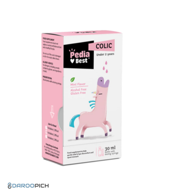 pediabest-colic-30ml.jpg قطره ضد نفخ کولیک پدیابست - تصویر 1