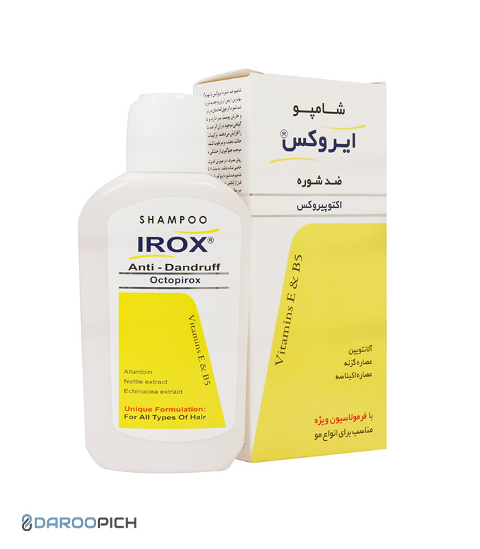 شامپو-ضد-شوره-اکتوپیروکس-ایروکس-Irox-Anti-Dandruff-Shampoo-With-Octopirox.jpg شامپو ضد شوره اکتوپیروکس ایروکس - تصویر 1