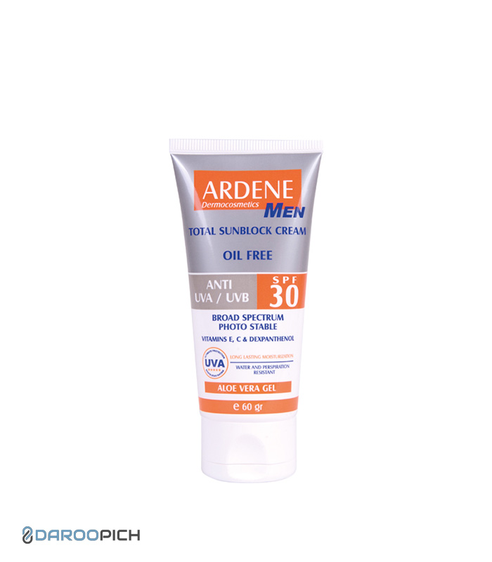 کرم-ضد-آفتاب-SPF-30-آقایان-آردن.jpg کرم ضد آفتاب مردانه آردن SPF30 - تصویر 1