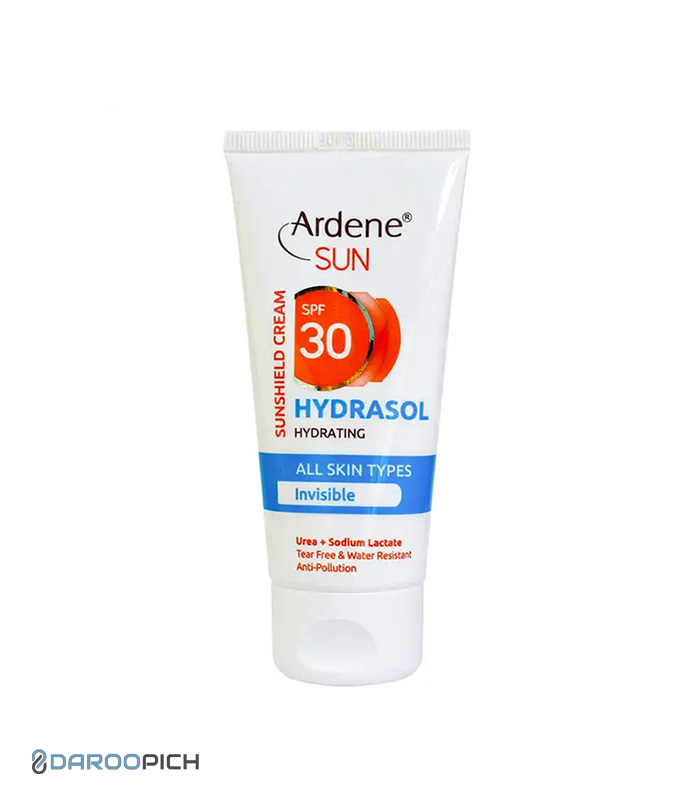 کرم-ضد-آفتاب-SPF-30-فیزیکال-بی-رنگ-آردن.jpg کرم ضد آفتاب هیدراسول SPF30 بی رنگ آردن سان - تصویر 1