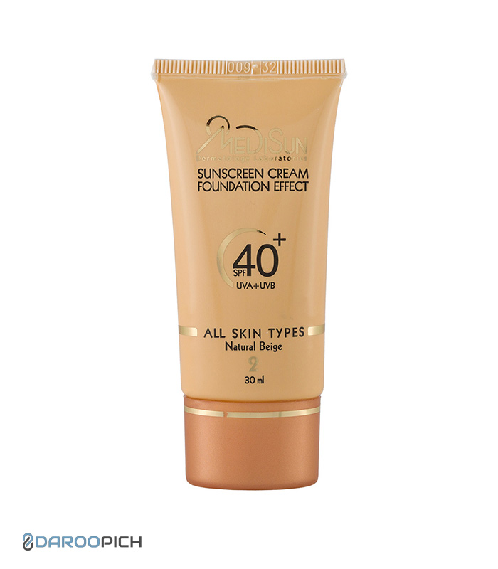 کرم-ضد-آفتاب-SPF-40-مناسب-انواع-پوست-بژ-طبیعی-مدیسان.jpg کرم ضد آفتاب SPF40 کرم پودری مدیسان بژ طبیعی - تصویر 1