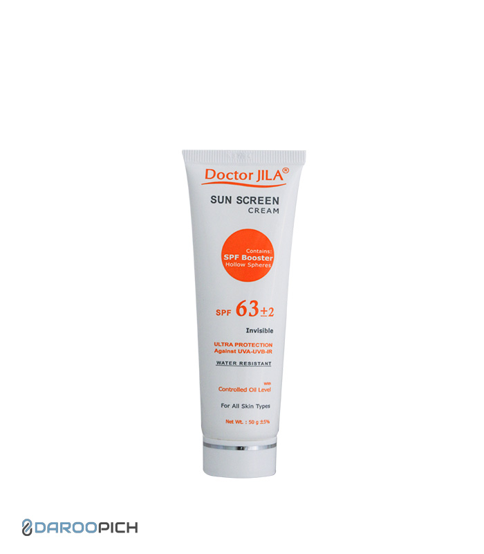 کرم-ضد-آفتاب-رنگی-SPF63-دکتر-ژیلا.jpg کرم ضد آفتاب SPF63 دکتر ژیلا بی رنگ - تصویر 1