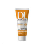 کرم ضد آفتاب غیر رنگی SPF50 مناسب پوست خشک درمالیفت